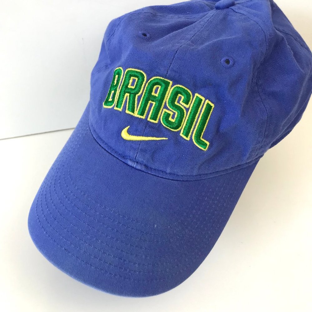 VINTAGE NIKE Brazil Baseball Hat